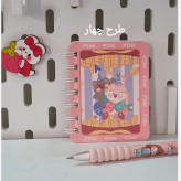 دفترچه کیوت وارداتی خطدار طرح دخترک