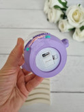 گوی وارداتی چراغدار دونه برفی دار کرومی
