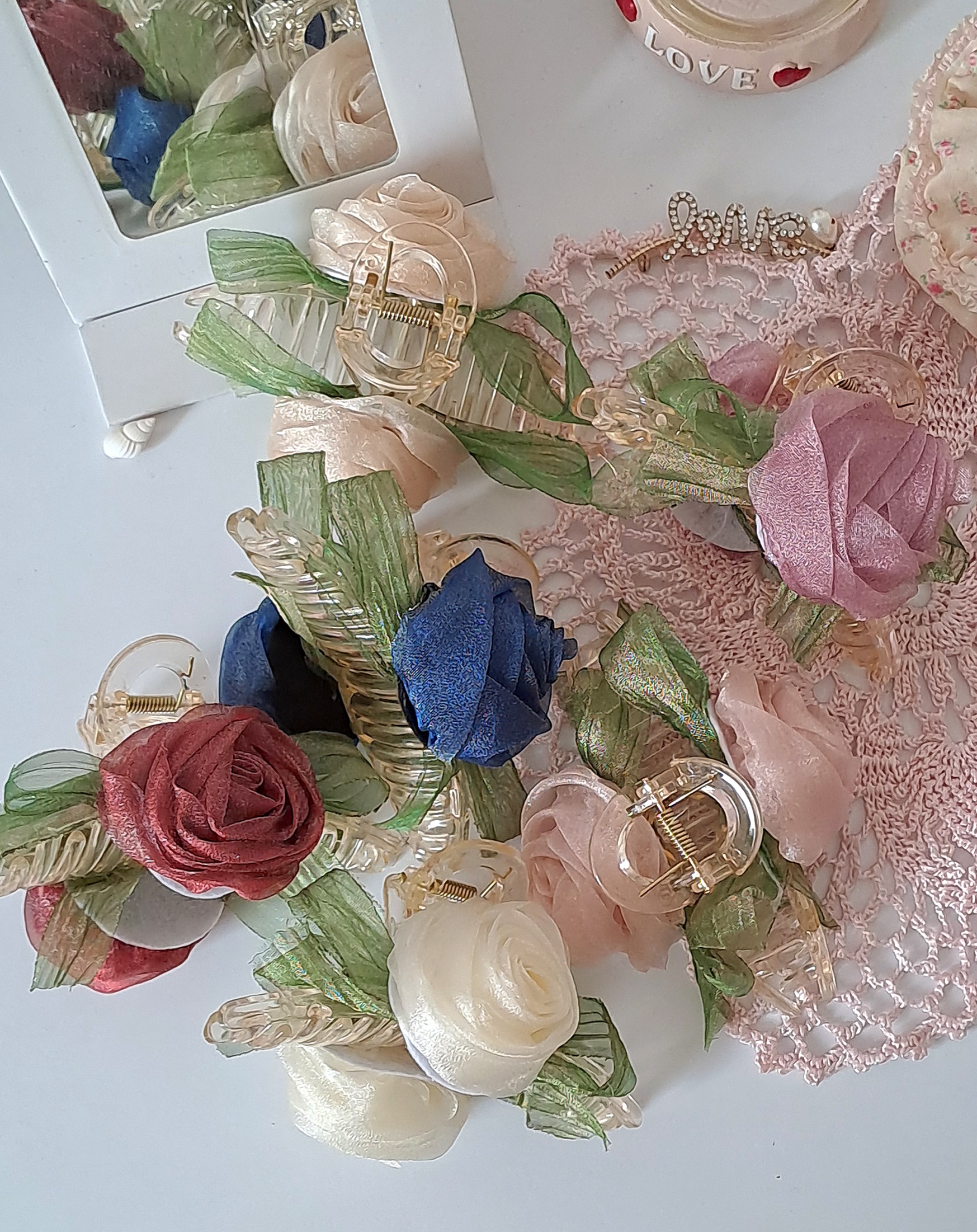 کلیپس گل رز وارداتی