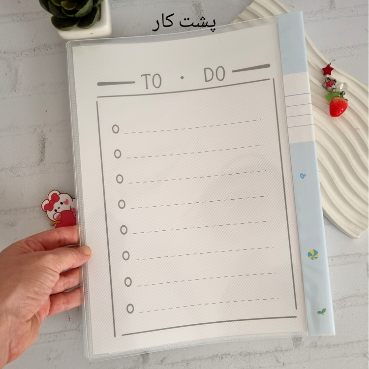 کلیر بوک A4دارای ۲۰ فضای مجزا