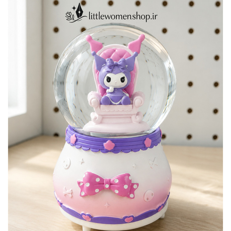 گوی پمپی بزرگ موزیکال چراغدار مدل کرومی کیفیت A