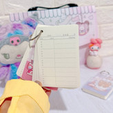 دفترچه زبان گیره فلزی(ارسال رنگ رندوم)