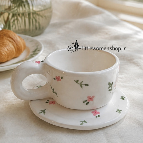 ماگ و پیش دستی دفرمه دستساز وارداتی