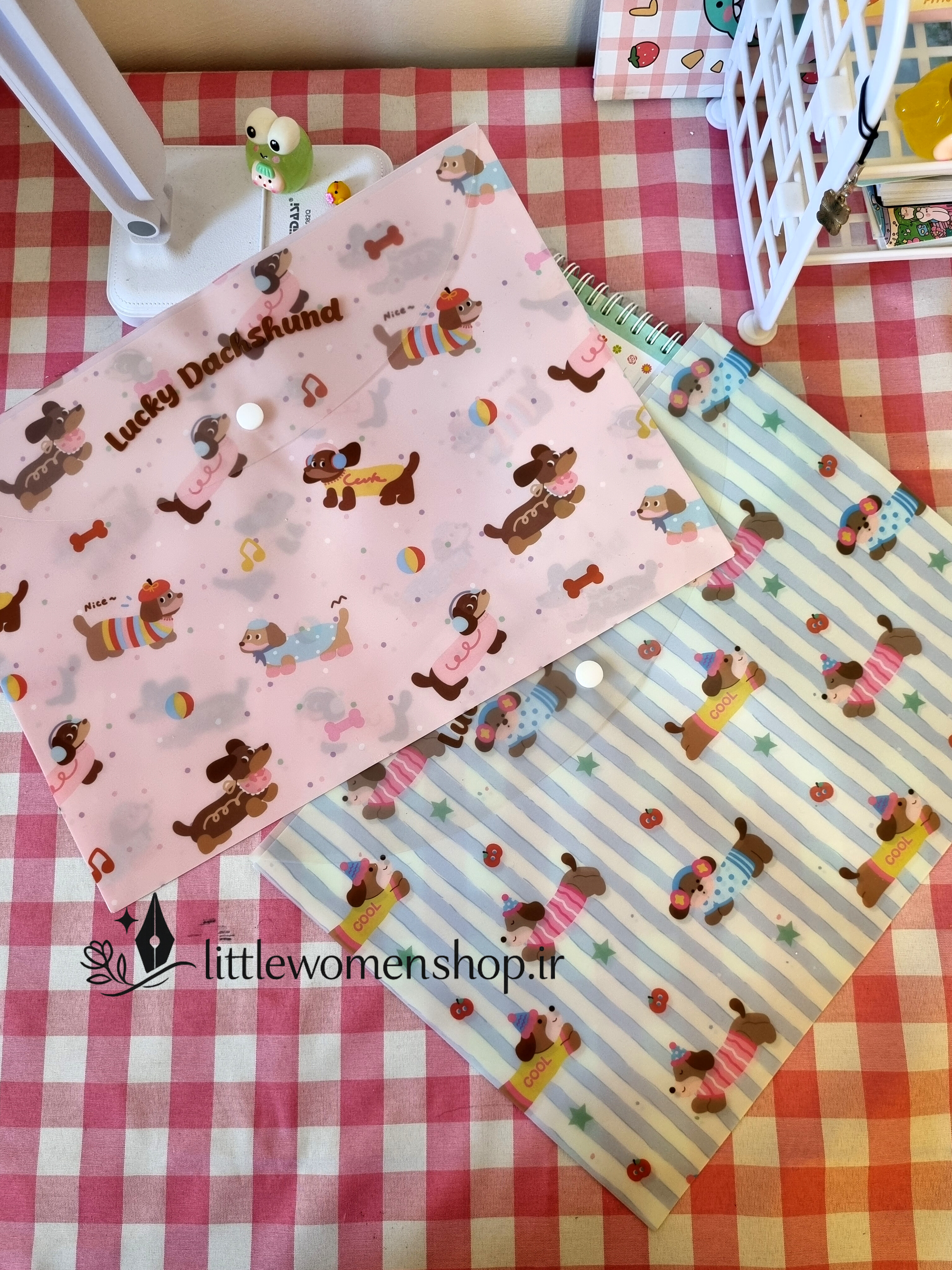 پوشه پینترستی فانتزی سایز A4 وارداتی
